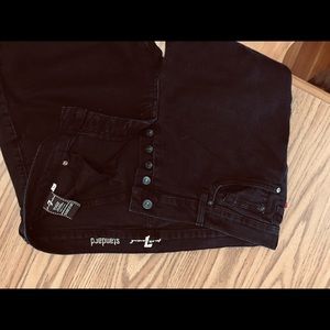7 For All Mankind Men’s Black Jeans